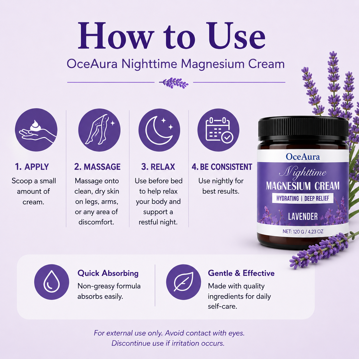 Relaxing Magnesium Cream