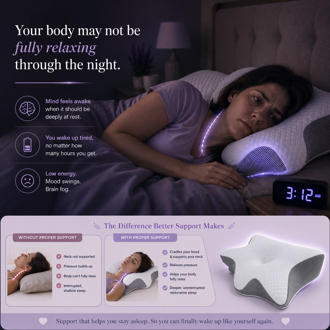 Koma Hush Pillow