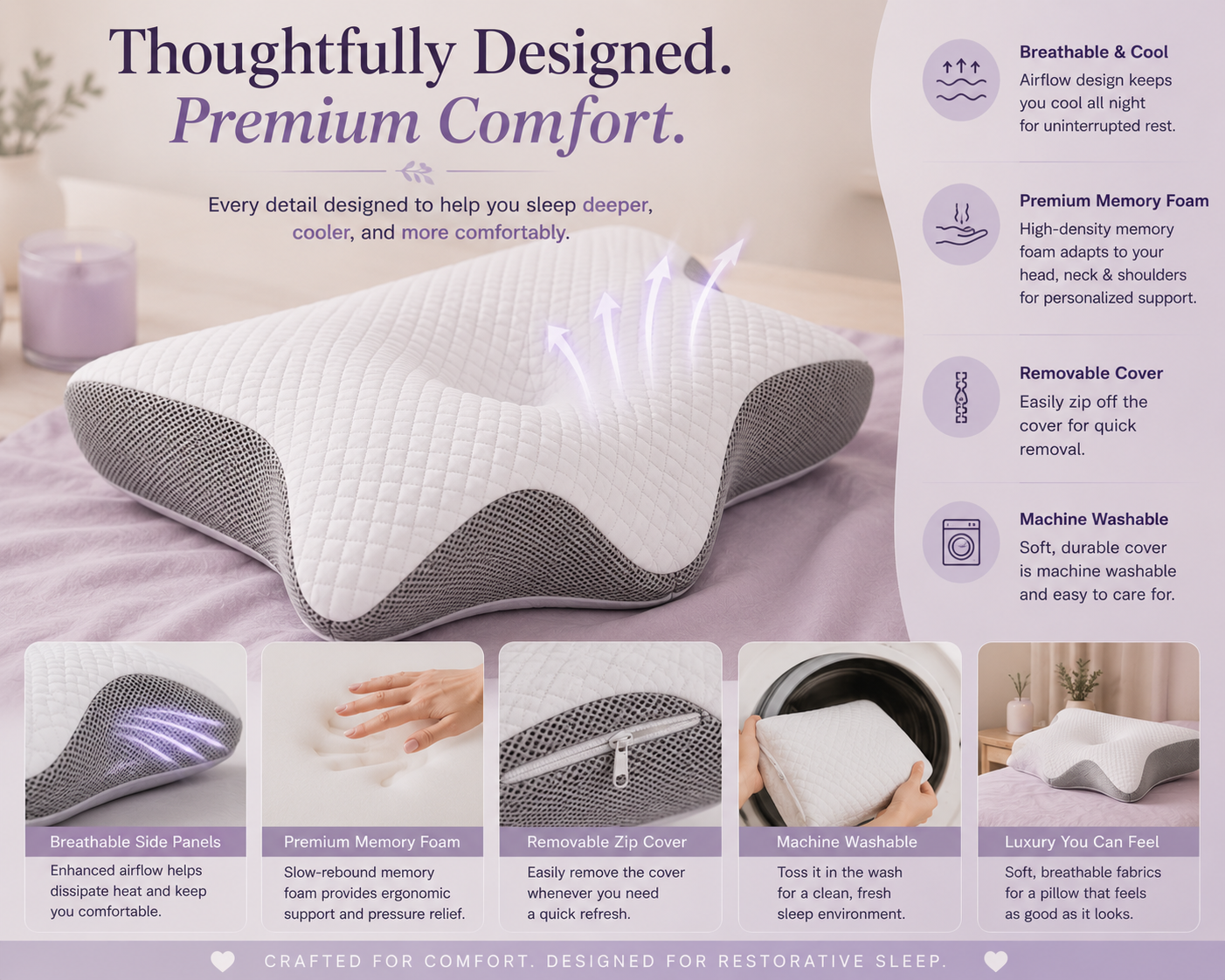 Koma Hush Pillow